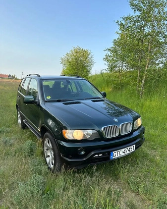 BMW X5 cena 23499 przebieg: 391796, rok produkcji 2001 z Tczew małe 436